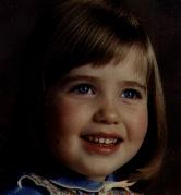 Beth as a toddler...