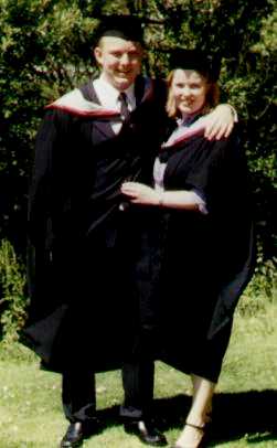 Beth and Chris graduated from Lancaster University in 1999
