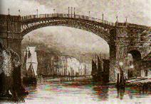 Old Wearmouth Bridge, 1841